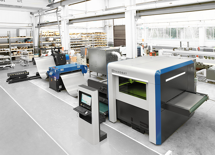 DANOBAT LB_Laser blanking mach